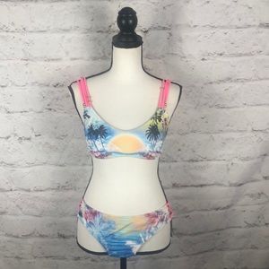 NWT Hobie Tropical Bikini XL Bottom M Top